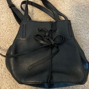 Gap Genuine Leather Bucket Bag